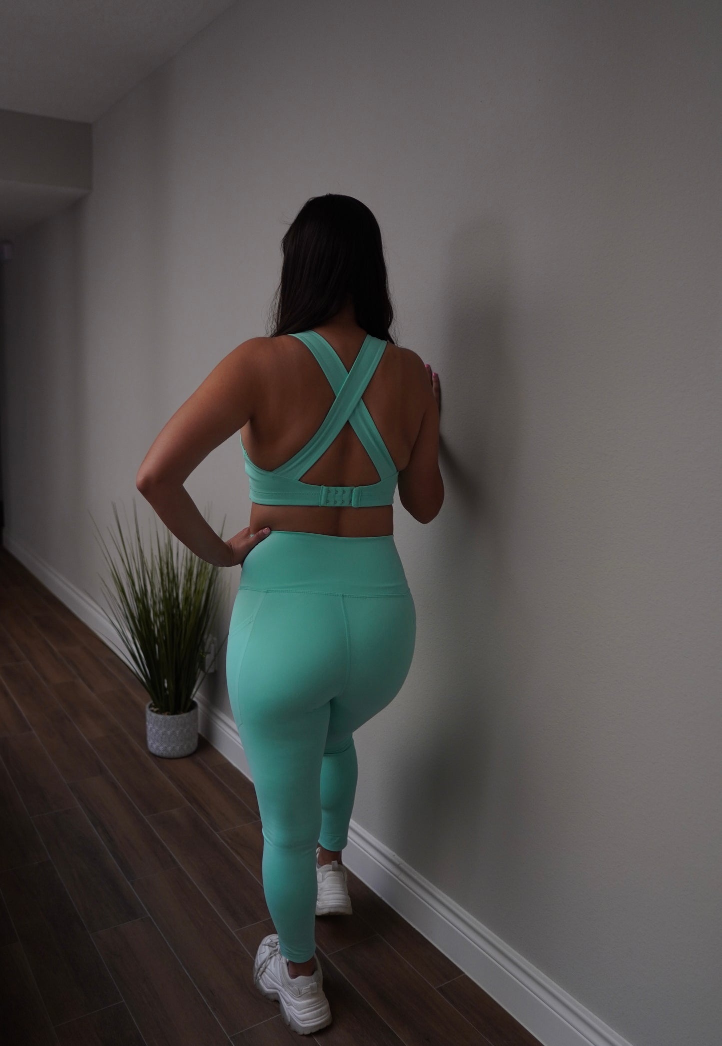 Electric Blue Workout Leggings