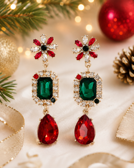 Christmas Dangle Earrings