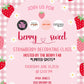 The Teacher Social Strawberry Decorating Class
