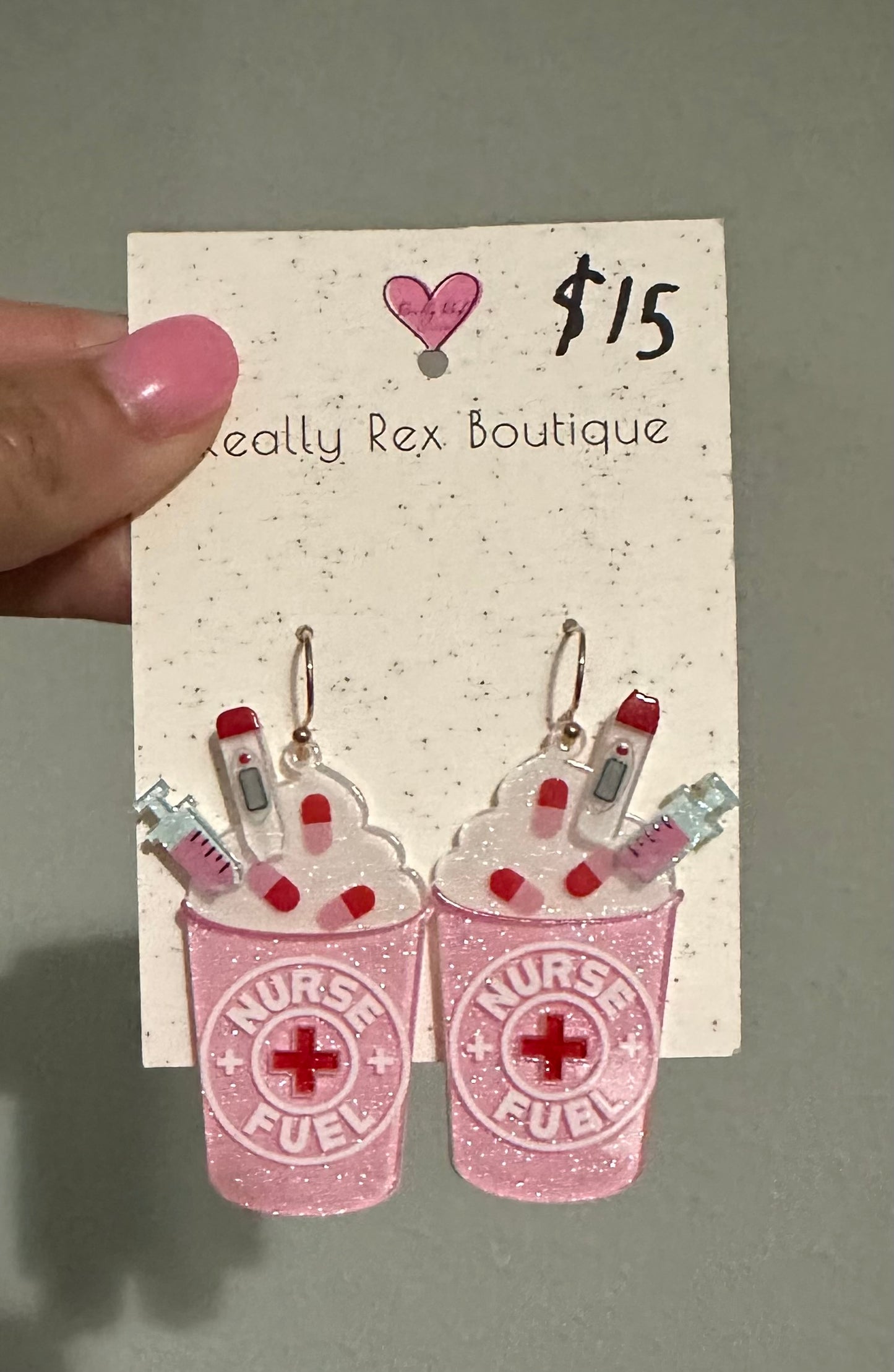 Nurse Fuel Earrings