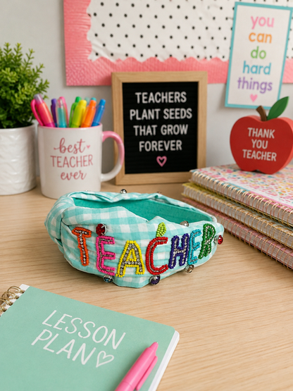 Pastel Plaid Headbands