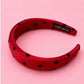 Satin Polka Dot Headband