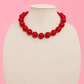 Red Bead Necklace