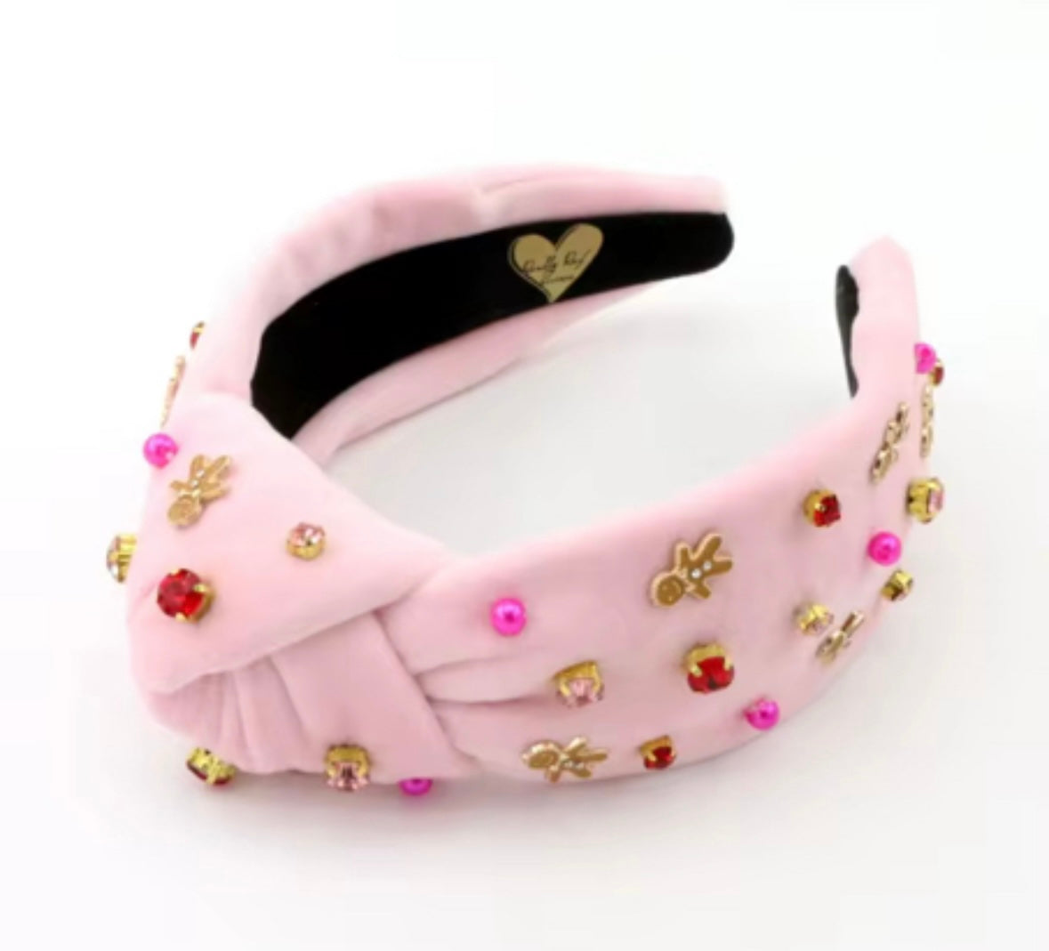 Pink Gingerbread Headband