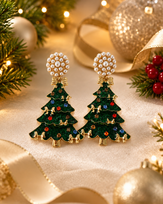 Christmas Tree Earrings