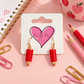 Colored Pencil Earrings