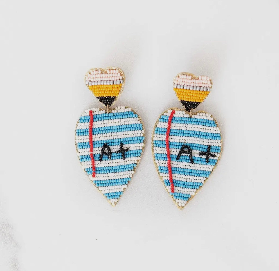 A+ Beaded Earrings