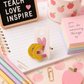Pencil Loop Earrings