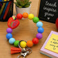 Silicone Beaded Teach Wrislet