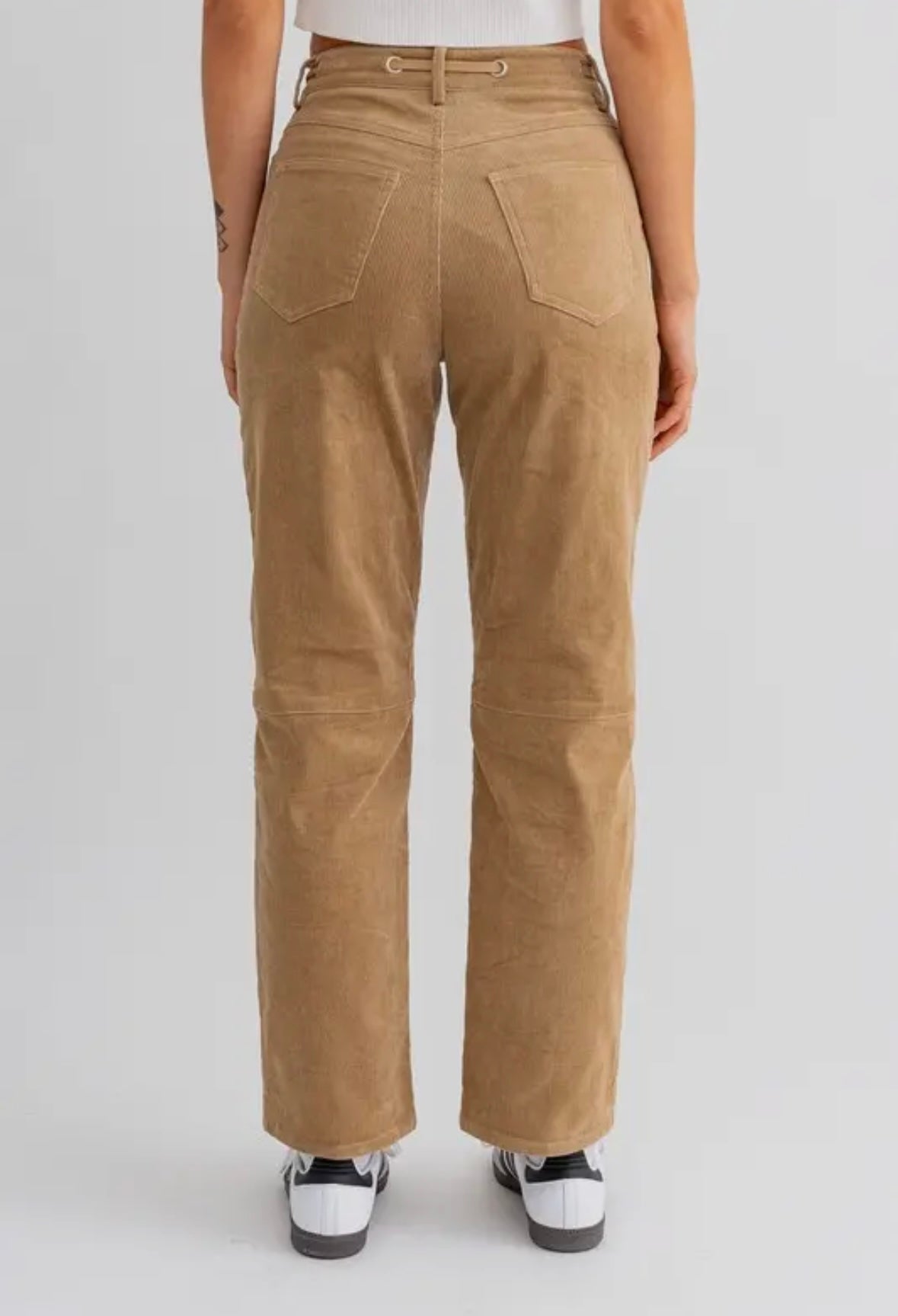 Beige Twill Pants