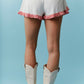 Embroidered Bear Skort