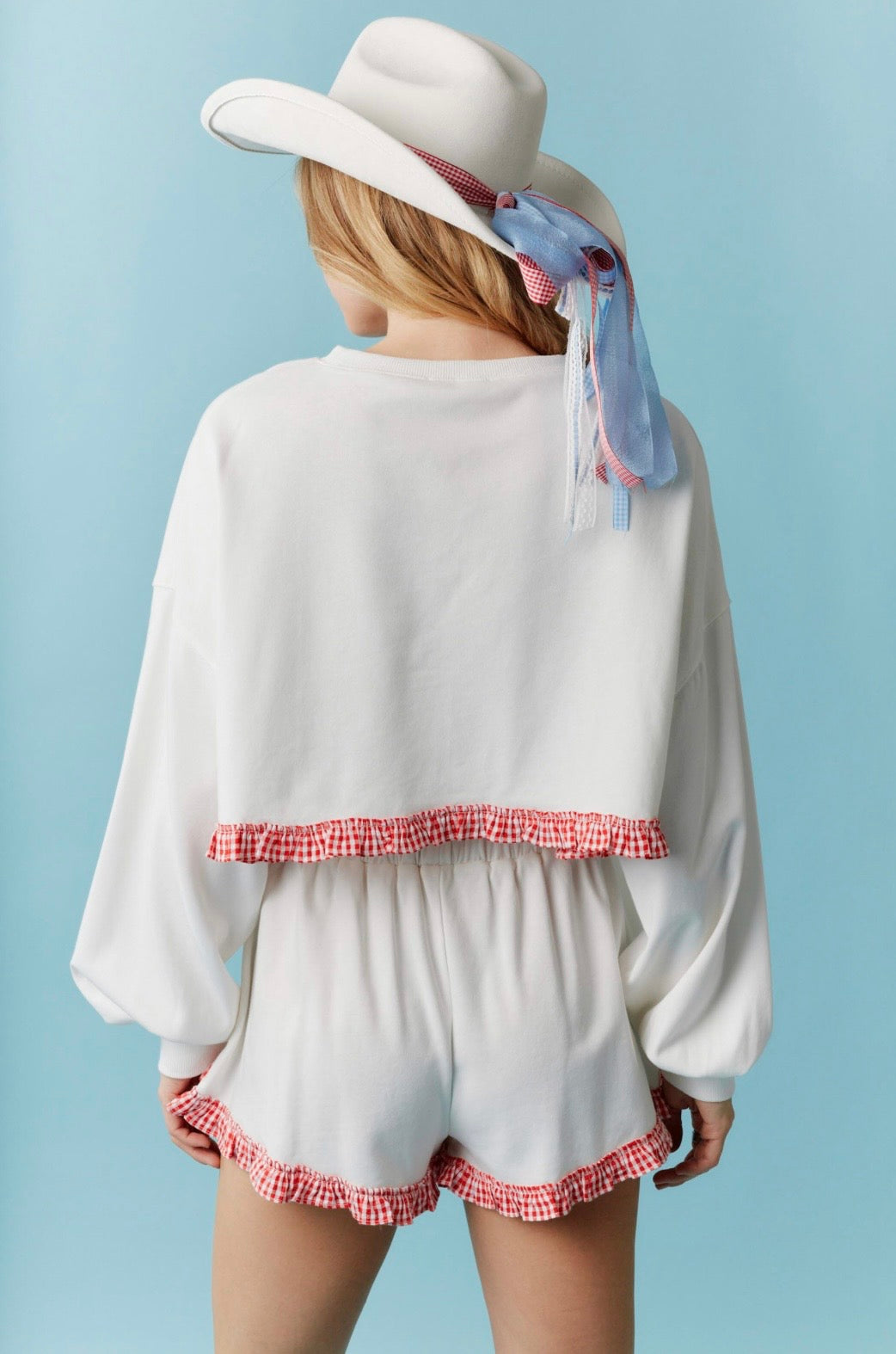 Embroidered Bear Top