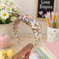 Pink Pencil Bow Headband