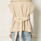 Beige Heart Puff Vest