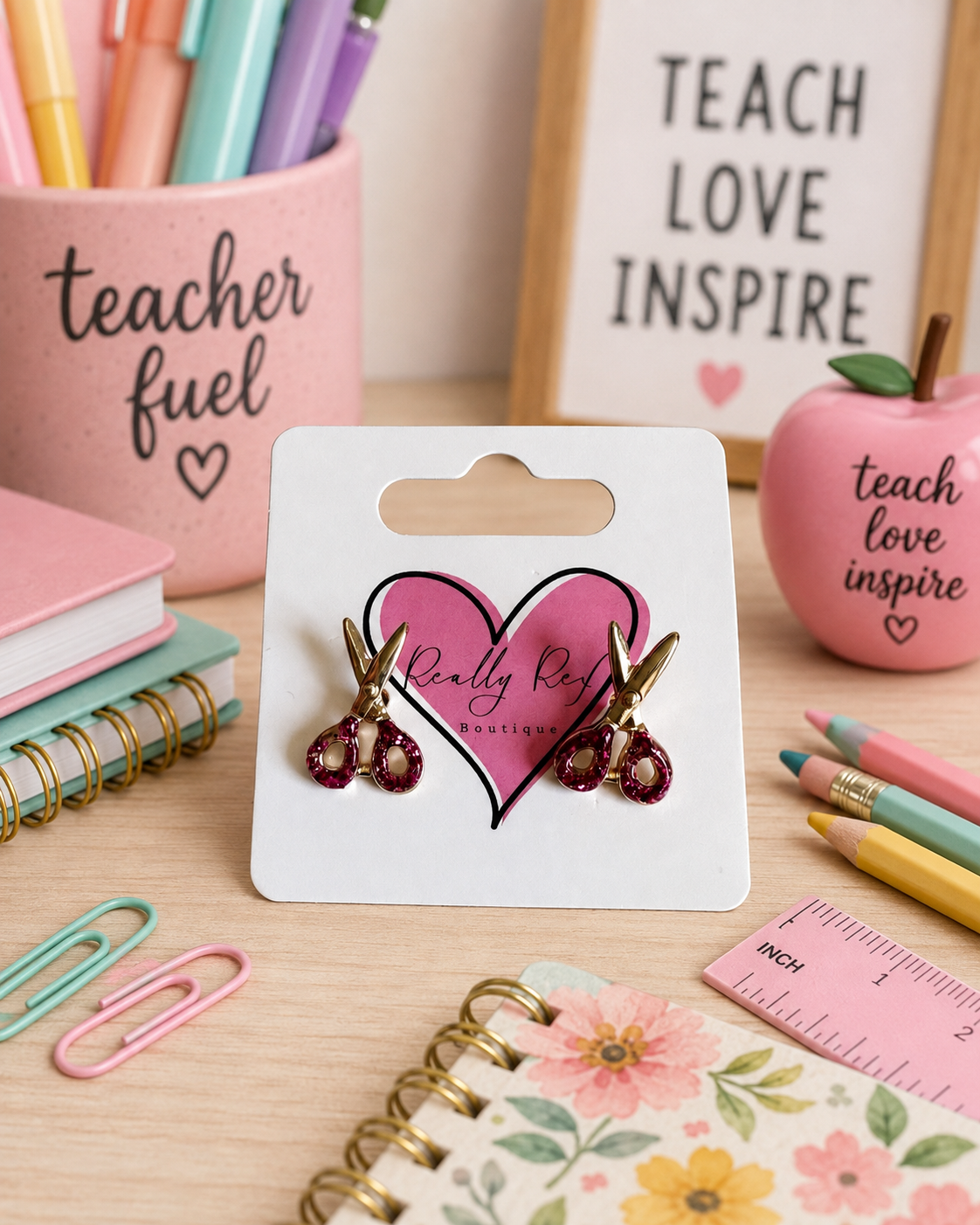 Scissors Studs