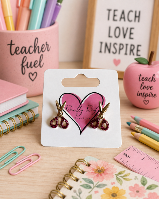 Scissors Studs