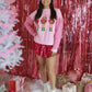 Sequin Nutcracker Long Sleeve Top