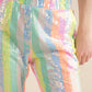 Sequin Striped Joggers
