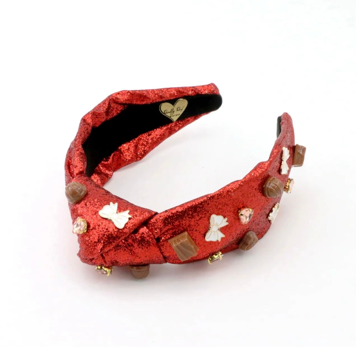 Glitter Valentine Chocolate Headband