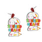 2nd Grade Teacher Earrings