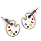 Paint Palette Earrings