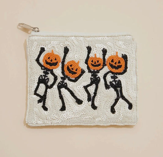 Halloween Sequin Coin Purse