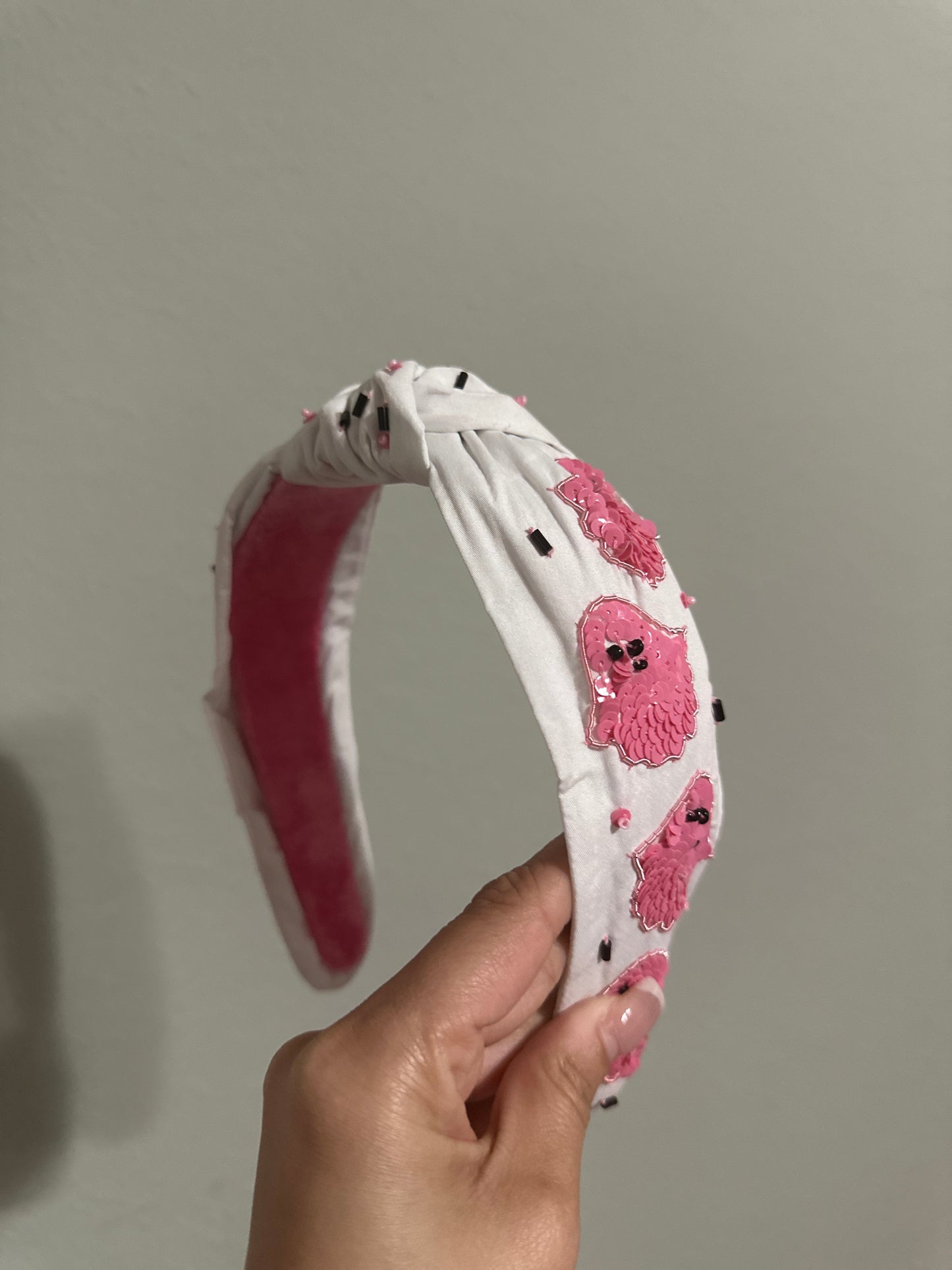 Sequin Ghost Headband