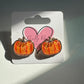 Pumpkin Stud Earrings