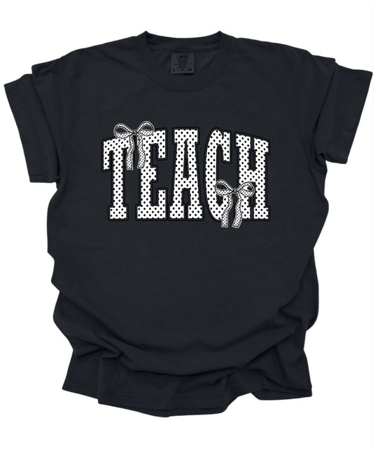 Polka Dot Teach Tee