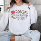 Teacher Collage Sweatshirt