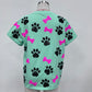 PREORDER Sequin Dog Paw Top