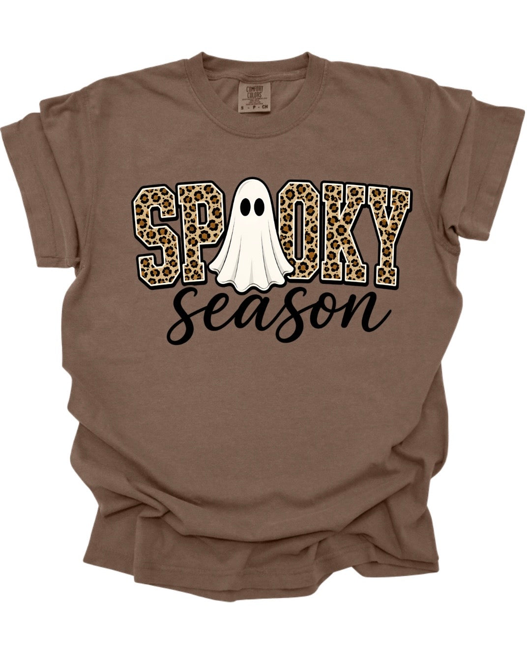 Leopard Spooky Season Tee