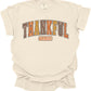 Collegiate Thankful Teacher Tee