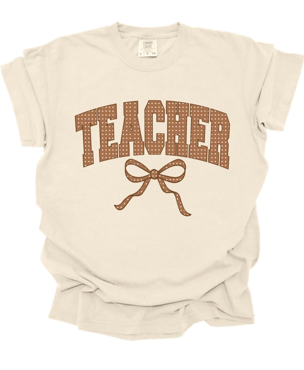 Polka Dot Teacher Tee