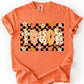 Checkered Teach Tee