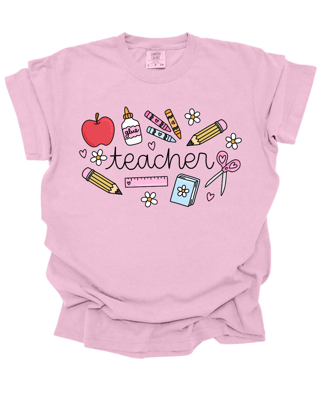 Teacher Collage Tee