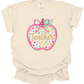 Polka Dot Teacher Apple Tee