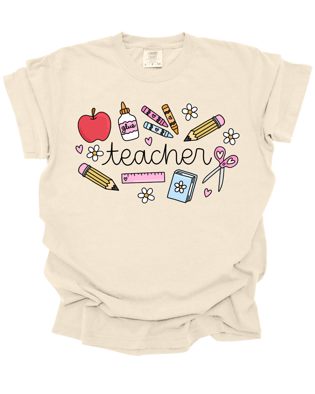 Teacher Collage Tee