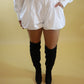 High Waisted Bubble Shorts